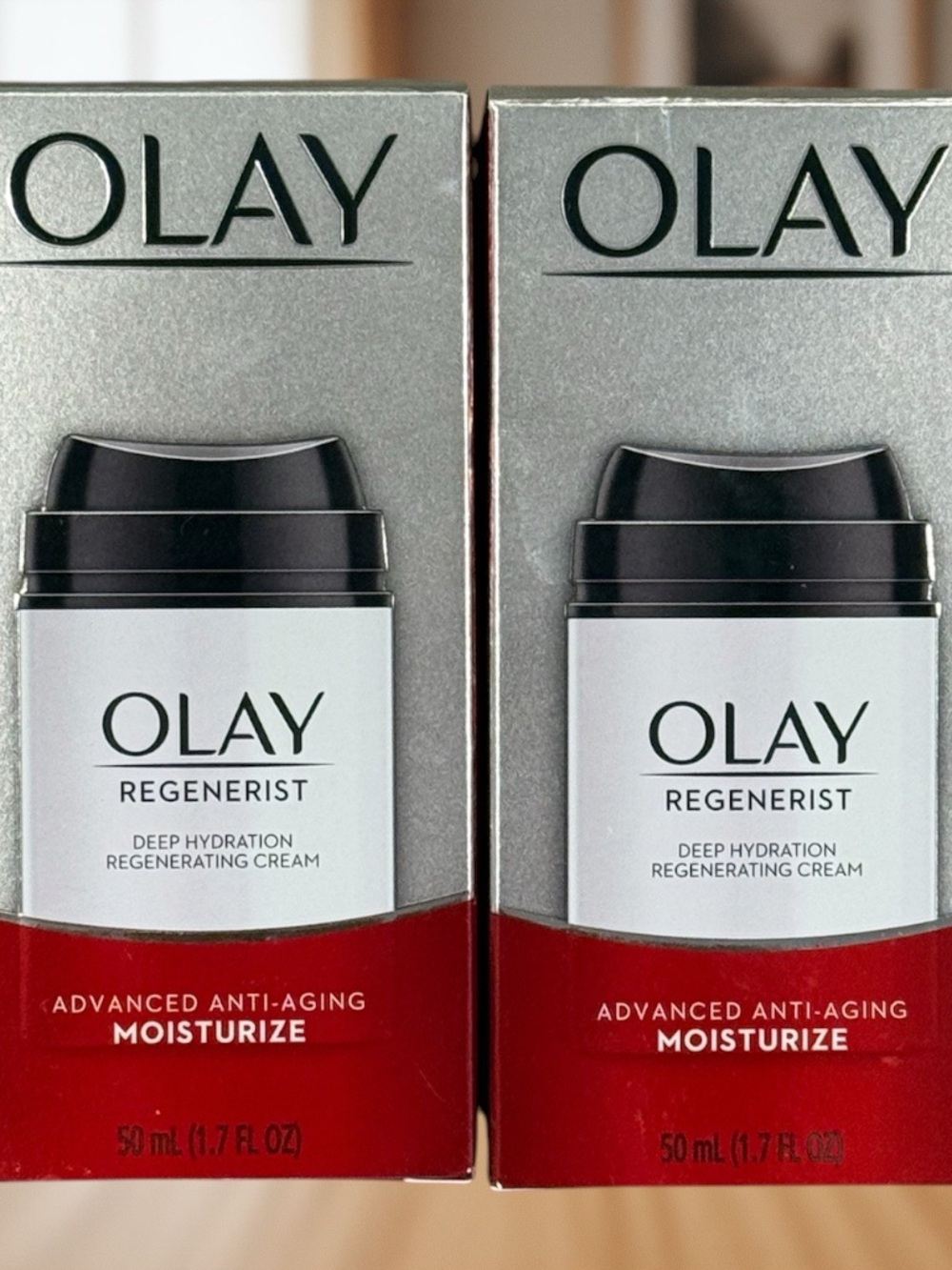 2 Olay Regenerist Deep Hydration Regenerating Cream, Brand New